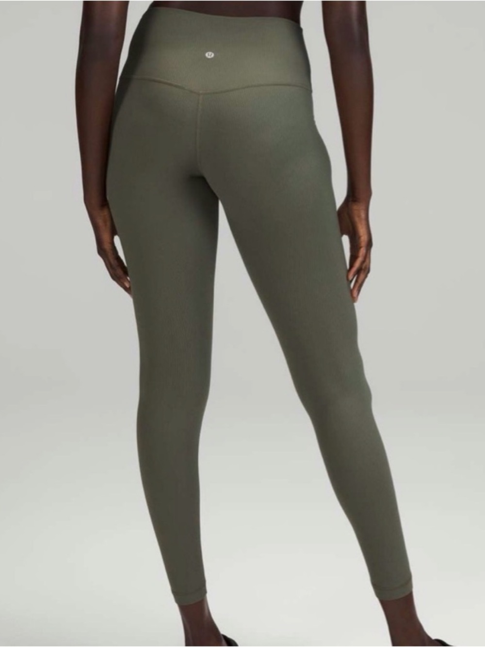 Lululemon athletica Align High-Rise Ribbed Leggings - Olive New without tags 14